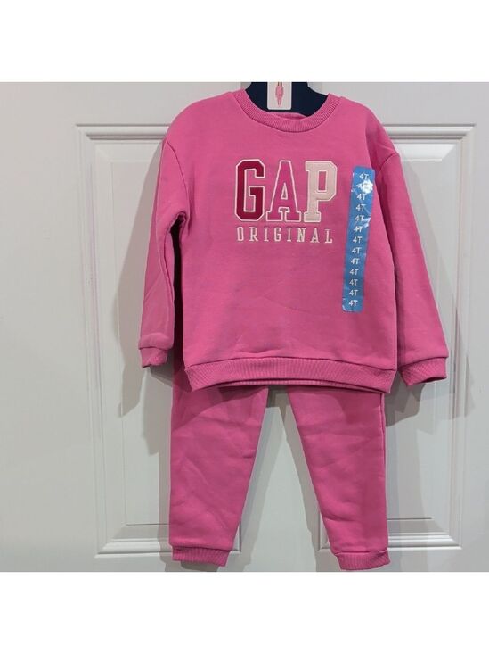 GAP Other - Gap Toddler Girls Logo Fleece Set Pink Multiple Sizes